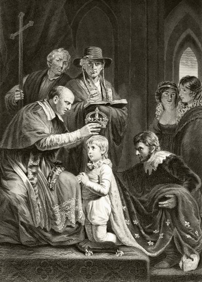 Kroning van koning Hendrik VI van Engeland, 6 november 1429, uit 